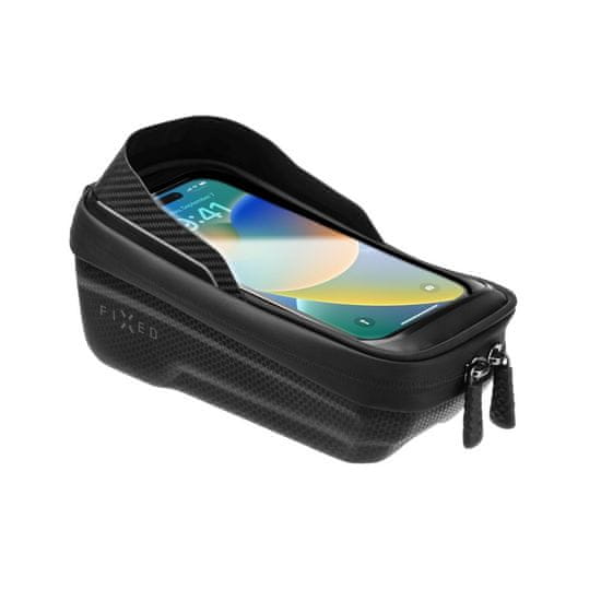 FIXED Odnímatelné pouzdro mobilního telefonu na kolo Bikee Bag FIXBIB-BK, černý - zánovní