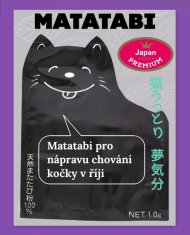 Japan Premium Matatabi pro nápravu chování kočky v říji, 1 g