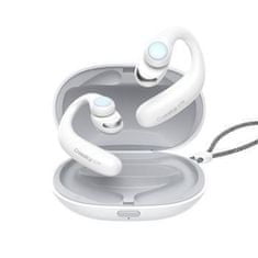 QCY Crossky GTR otevřená Bluetooth sportovní sluchátka, bílá