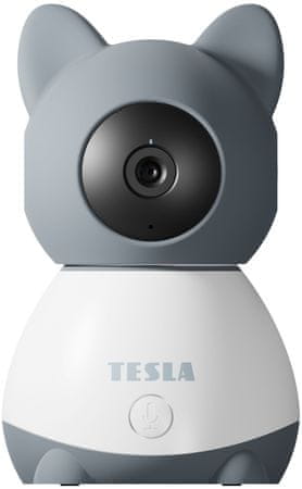 Okos bébiőr Tesla Smart Camera Baby B250 nagy teljesítményű kamera mozgásérzékelés hangérzékelés döntés forgatás éjjellátó nagy teljesítményű bébiőr kétirányú kommunikáció hőmérséklet és páratartalom monitorozás a szobában nagy felbontású nagy teljesítményű kamera intelligens WiFi kapcsolat kétirányú kommunikáció kétirányú audio wifi kísérő alkalmazás altatódalok hőmérséklet érzékelő páratartalom érzékelő éjjellátó