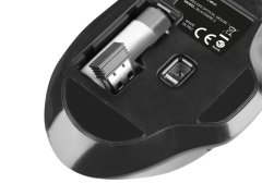 Natec Natec optická myš BLACKBIRD 2/1600 DPI/Kancelářská/Optická/Bezdrátová USB/Černá