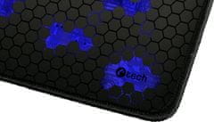C-Tech ANTHEA, herní podložka, obšité okraje, modrá