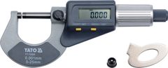 YATO Mikrometr digitální 0-25mm