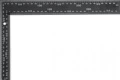 Vorel Úhelník truhlářský 400 x 600 mm černý