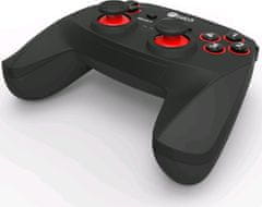 C-Tech Gamepad C-TECH Khort pro PC/PS3/Android, 2x analog, X-input, vibrační, bezdrátový, USB