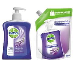 Dettol DETTOL Antibakteriální tekuté mýdlo 250ml + náplň