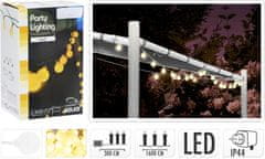 Difuzed HOMESTYLING Světelný řetěz venkovní LED PARTY teplá bílá 80 LED KO-AX8779250