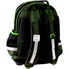 Paso Školní batoh Minecraft ergonomický 42cm zelený