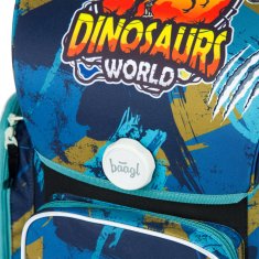 BAAGL BAAGL Školní aktovka Ergo Dinosaurs World