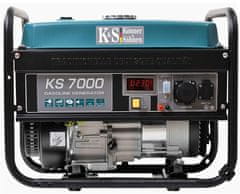 Könner & Söhnen Benzínový generátor 5,0Kw 230V Ks 7000