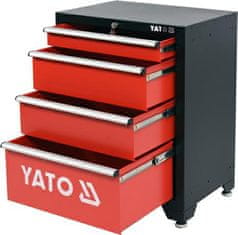 YATO Servisní skříňka 4 zásuvky