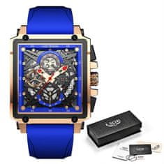 Lige Elegantní hodinky pro muže Silikone 8935-2 + bonus, nový model šperku pro pány!