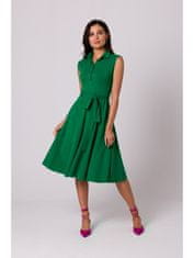 BeWear Dámské midi šaty Isodamors B261 zelená S