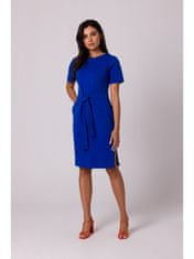 BeWear Dámské mini šaty Viflor B263 královsky modrá L