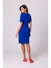 BeWear Dámské mini šaty Viflor B263 královsky modrá L