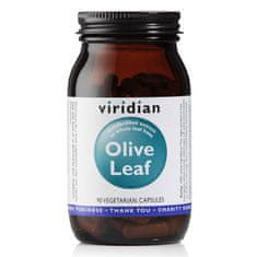 VIRIDIAN nutrition Olive Leaf (Extrakt z listů olivovníku), 90 kapslí