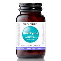 VIRIDIAN nutrition KiwiZyme (Trávicí enzymy a vláknina), 30 kapslí
