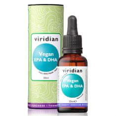 VIRIDIAN nutrition Vegan EPA and DHA, 30 ml