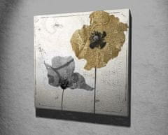 Wallity Obraz na plátně Poppies KC142 45x45 cm