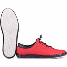 Pánská volnočasová obuv 337/39 červená velikost 45