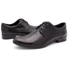 LUKAS Pánská společenská obuv 263LU černá velikost 45