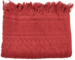 eoshop Dětský ručník Top s třásněmi 40x60 cm Barva: červená (8)