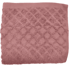 eoshop Dětský ručník Káro 40x60 cm jednobarevný Barva: růžová (20)