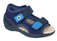 Befado chlapecké sandálky SUNNY 065P170 modré velikost 21