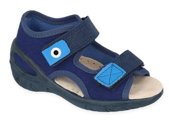 Befado chlapecké sandálky SUNNY 065P170 modré