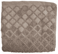 eoshop Dětský ručník Káro 40x60 cm jednobarevný Barva: světle hnědá (22)