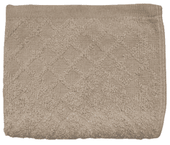 eoshop Dětský ručník Káro 40x60 cm jednobarevný Barva: krémová (25)