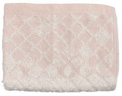 eoshop Dětský ručník Káro 40x60 cm dvoubarevný Barva: bílá-růžová (35)