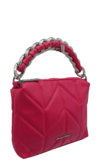 Marina Galanti mini bag Renata – menší kabelka do ruky s proplétaným popruhem