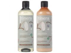 sarcia.eu ITINERA Kosmetická sada: kondicionér + šampon s fermentovanou rýžovou vodou 2x370 ml 