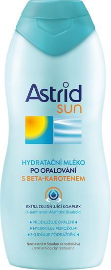 Astrid Sun Hydratační mléko po opalování s beta karotenem, 200 ml