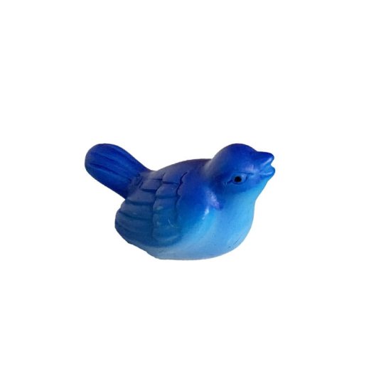 HABARRI Modrá figurka ptáčka