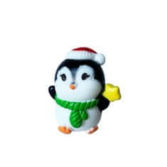 HABARRI Vánoční figurka tučňáka