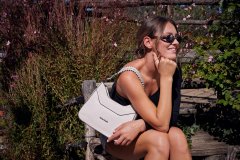 Marina Galanti hobo bag Justy – kabelka přes rameno s ozdobným popruhem