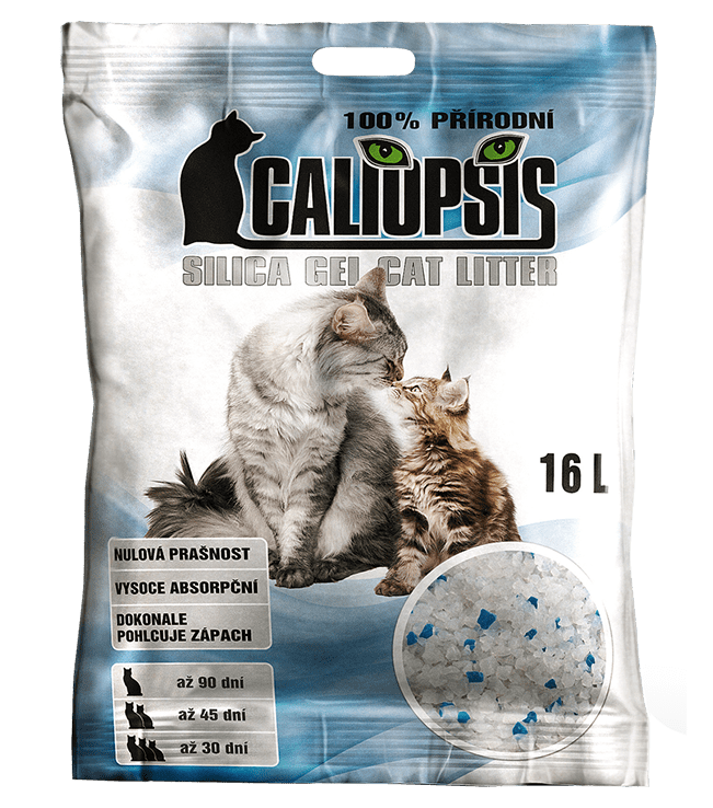 Levně Caliopsis Silica gel cat litter 16 l