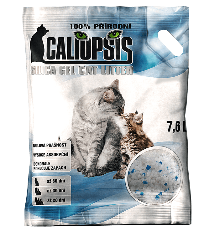 Levně Caliopsis Silica gel cat litter 7,6 l