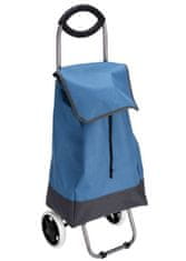 EXCELLENT Nákupní taška na kolečkách 30 l modrá