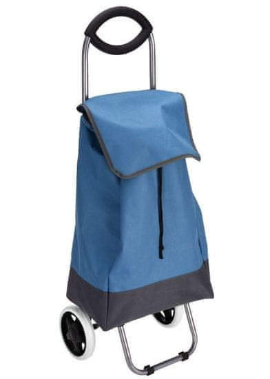 EXCELLENT Nákupní taška na kolečkách 30 l modrá