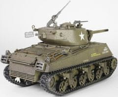 Forces of Valor M4A3E2 (75) Sherman Jumbo, US Army, Cobra King, First in Bastogne, George Smith Patton’s 4th A.Div. 3rd Army, Bastogne, 26 prosince 1944, 1/32