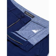 OMBRE Pánské volnočasové šortky DEXTER tmavě modré MDN15542 S