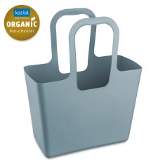 Koziol TASCHE XL plážová taška, zásobník, stojan na časopisy a noviny a na hračky Modrá Organic KOZIOL