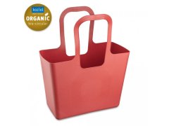 Koziol TASCHE XL plážová taška, zásobník, stojan na časopisy a noviny a na hračky korál Organic KOZIOL
