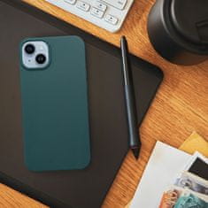 Case4mobile Case4Mobile Silikonový obal MATT pro iPhone 14 Plus - tmavě zelený