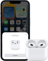 Apple AirPods 2022 (3. generace), s lighting nabíjecím pouzdrem