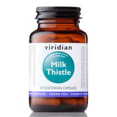 VIRIDIAN nutrition Milk Thistle (Ostropestřec mariánský), 30 kapslí