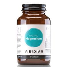 VIRIDIAN nutrition Magnesium Organic, 30 kapslí
